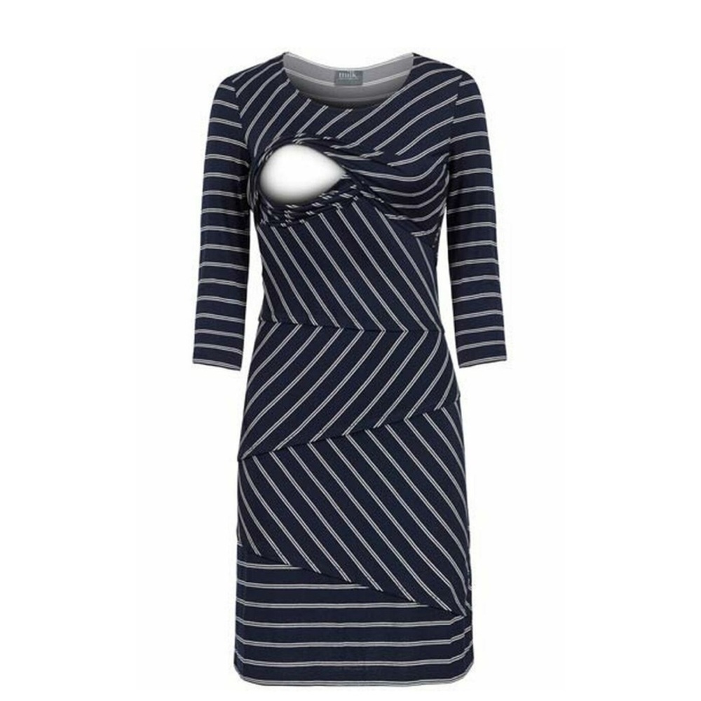 Milk nursingwear Black Nursing Dress Size SX - Picture 6 of 8